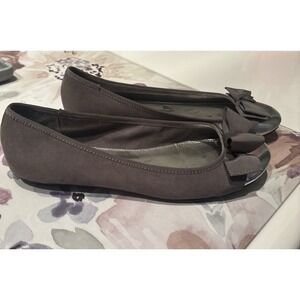 Alfani Women  Sz 6 M ALF  ballet flats slip on designed for Macys Bows‎ Soft